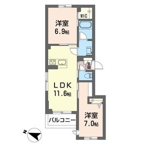 アリスティオ蘇我 303号室