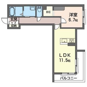 アメニティーなかにしⅤ 201号室