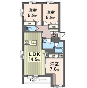 ブルームステージ蘇我 201号室