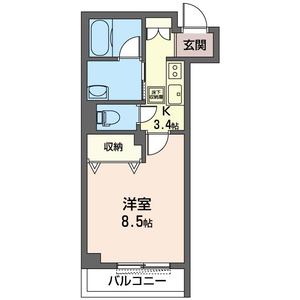 シャルムローズ 105号室