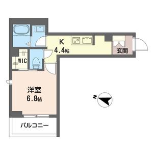 グランドソレイユＳＯＧＡ 205号室
