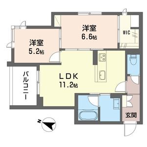 アリスティオ蘇我Ⅱ 201号室