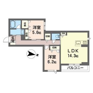 エスパシオ蘇我 201号室