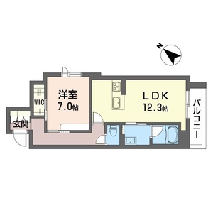 カーサ　フィオーレ 201号室