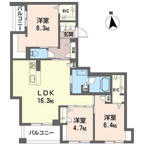 クオレール 201号室