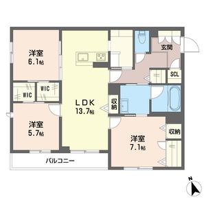 プレミール木更津 201号室