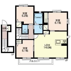 ソレイウ・ド・泉 203号室