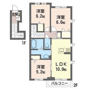 大新ヒルズ餅田 203号室