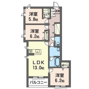 エレガンテ　マノワール 201号室