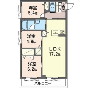 Ｖｉｌｌａ　Ｍｏｎｔｅ　ＡＮＮＥＸ 303号室