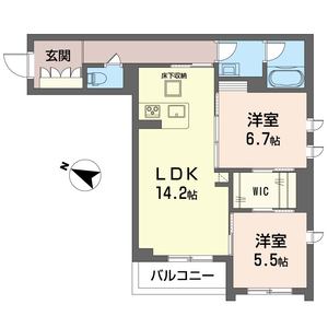 ヴェールデオトー 103号室