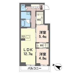 ヴェールデオトー 202号室