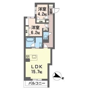 シャーメゾンサウス 205号室