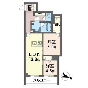 シャーメゾンサウス 402号室