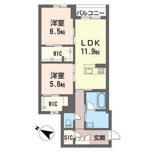 シャーメゾン新富町 301号室