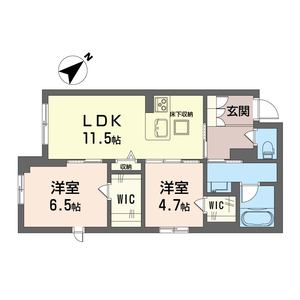 クライン　ヴァルト　Ⅰ 105号室