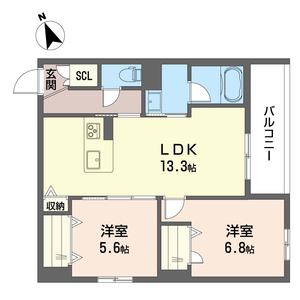 ル　リアン 302号室