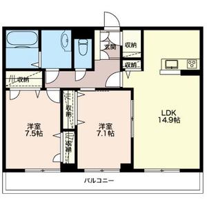 マストライフおおたかの森 205号室