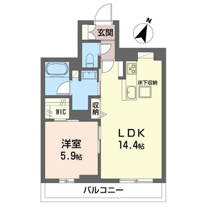 アルフラット天樂 102号室