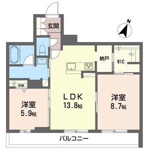 アルフラット天樂 202号室