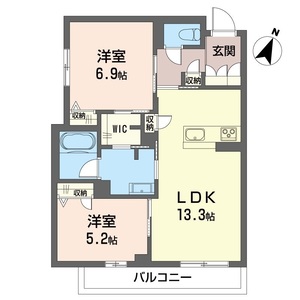 アルフラット天樂 301号室