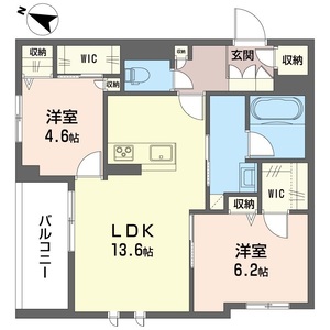 ラ　グリシーヌⅢ 203号室