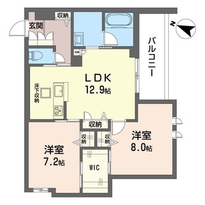 ラ　グリシーヌⅢ 102号室