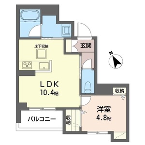 リヴェック柏Ⅱ 101号室