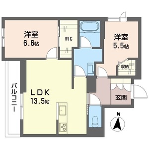 シャーメゾン　ボヌール 201号室