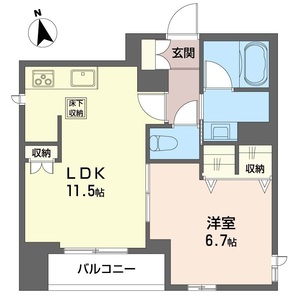 レフィアント・エヌ 101号室