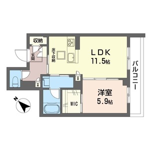 クオリスタ柏東 102号室