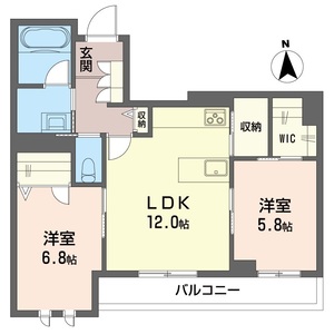 シャーメゾン　エスポワール 202号室