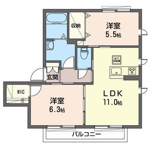 ル・ソレイユⅡ 101号室