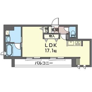 エクラシエ白梅 101号室
