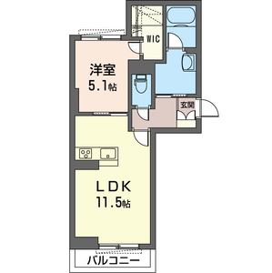 シャーメゾン　カーネＫ 203号室