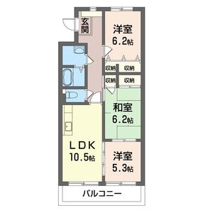 アメニティヒルズ 203号室