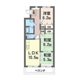 アメニティヒルズ 206号-6