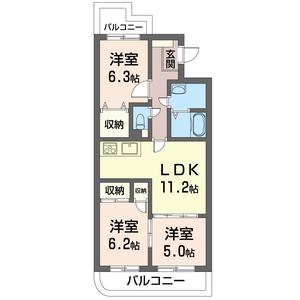 アメニティヒルズ 207号室