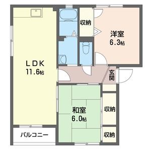 グランシャリオ　Ａ 201号-6