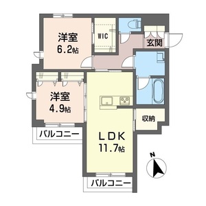 メセナ　グランデ　千波 103号室