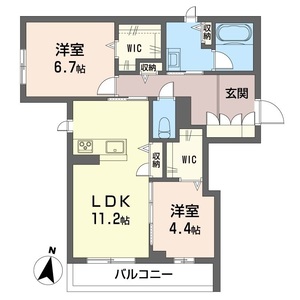 マロン・テイ　見和 105号室