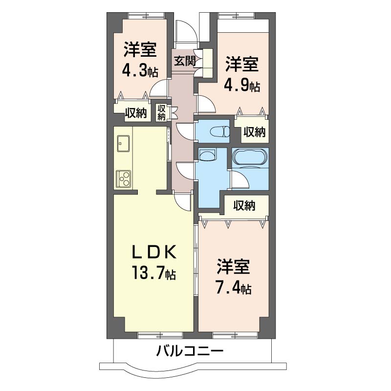マストコート津田沼 305号-16