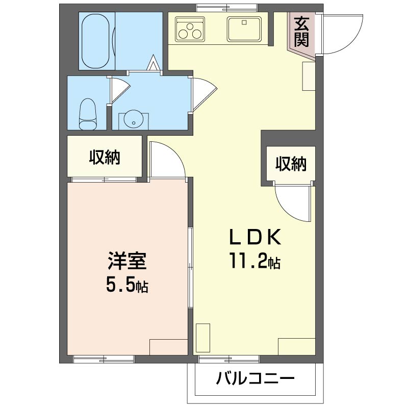 クレールハイツ 202号-16