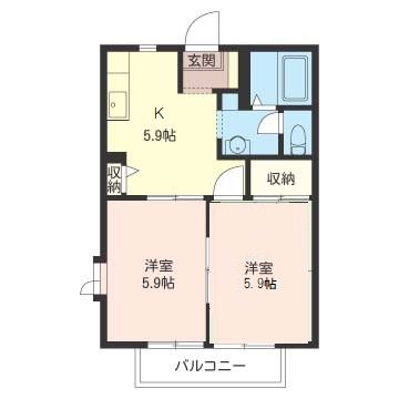 貝塚ハイツ202-2