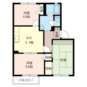 シャルムハイツＢ202-2