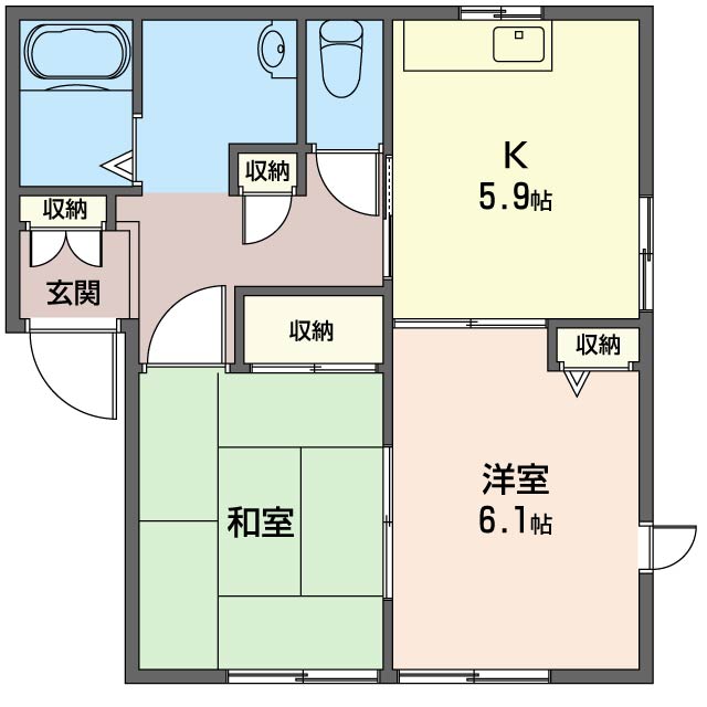 フローラ市川壱番館102-2