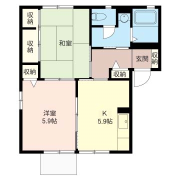 ハピネス八幡101-2