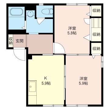 ディアス諏訪　Ａ 102号-4