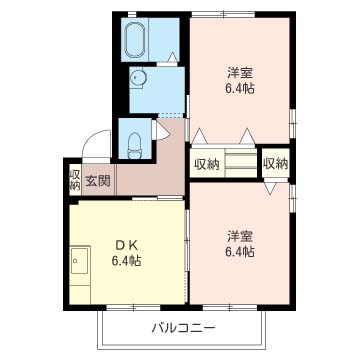 ディアス諏訪 D 201号-16