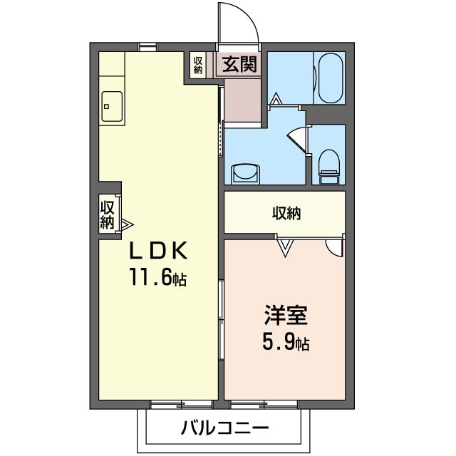 グランヴィルⅡ番館 202号-15
